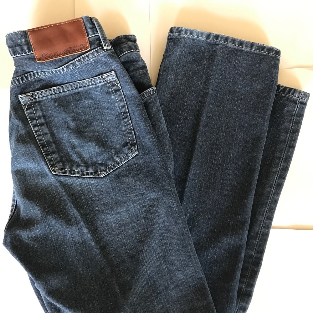Eddie Bauer Mens Denim Jeans Straight Leg - Size 33x32